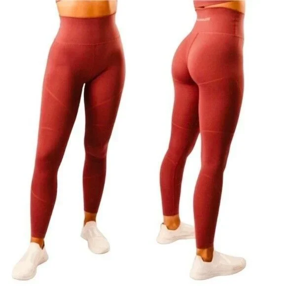 Alphalete OG Revival Leggings Burn Orange Women’s Size Small - Picture 12 of 12